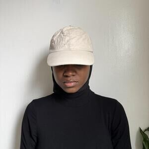 Classic cream minimalist casual adjustable cap